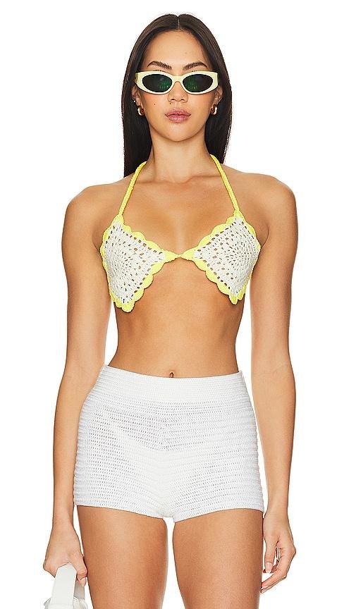 Lovers and Friends Tabitha Bra Top in Ivory by LOVERS&FRIENDS