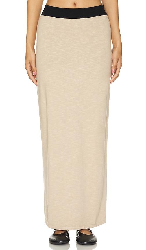 Lovers and Friends Tammy Maxi Skirt in Beige by LOVERS&FRIENDS