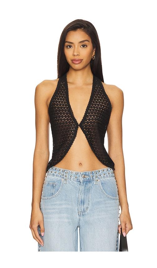 Lovers and Friends Tanya Top in Black by LOVERS&FRIENDS
