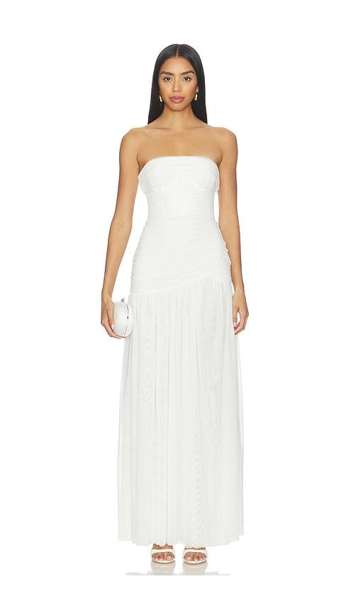 Lovers and Friends Tova Gown in White by LOVERS&FRIENDS