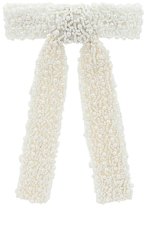 Lovers and Friends Uma Bow in Ivory by LOVERS&FRIENDS