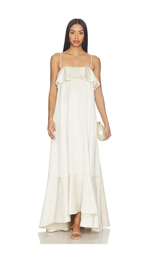 Lovers and Friends Vada Gown in Beige by LOVERS&FRIENDS