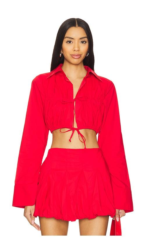 Lovers and Friends Valerie Top in Red by LOVERS&FRIENDS