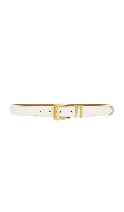 Lovers and Friends Western Denim Belt in Cream by LOVERS&FRIENDS