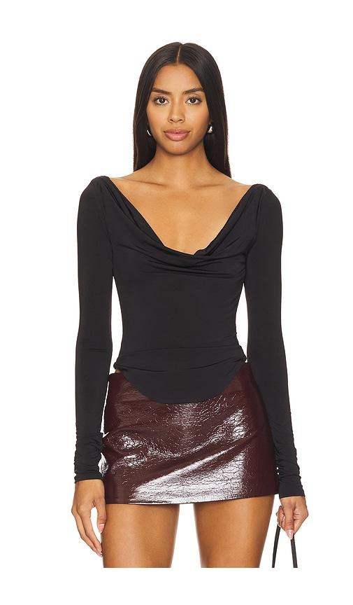 Lovers and Friends Xander Top in Black by LOVERS&FRIENDS