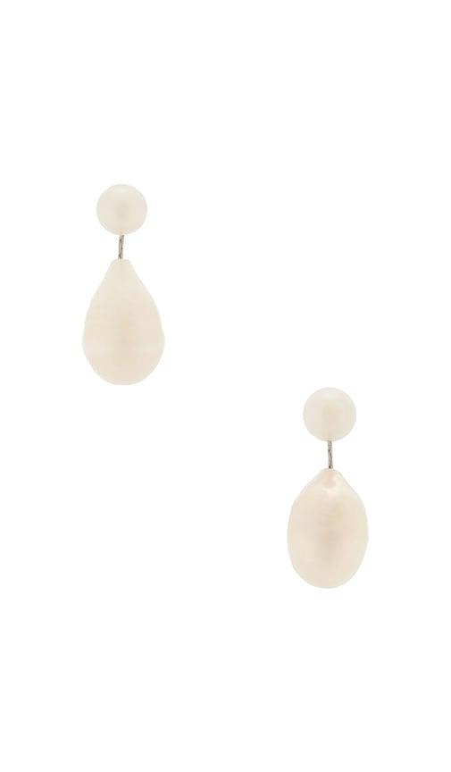 Lovers and Friends Zadie Earrings in White by LOVERS&FRIENDS