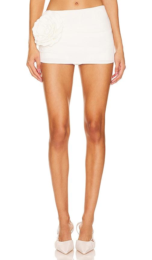 Lovers and Friends Zora Skort in White by LOVERS&FRIENDS