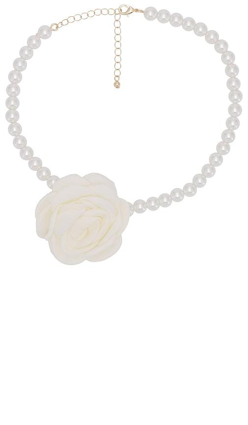 Lovers and Friends Zosia Necklace in White by LOVERS&FRIENDS