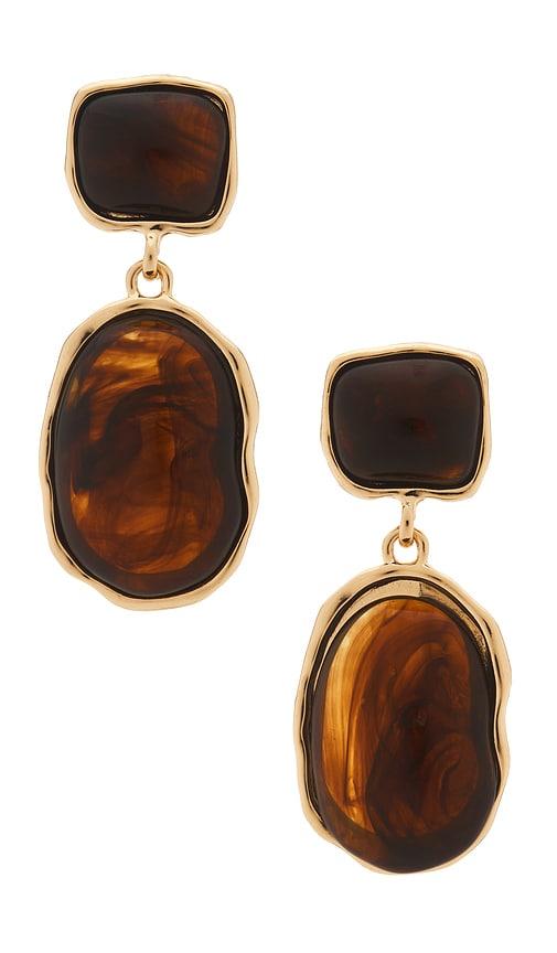 Lovers and Friends Zuri Earrings in Brown by LOVERS&FRIENDS