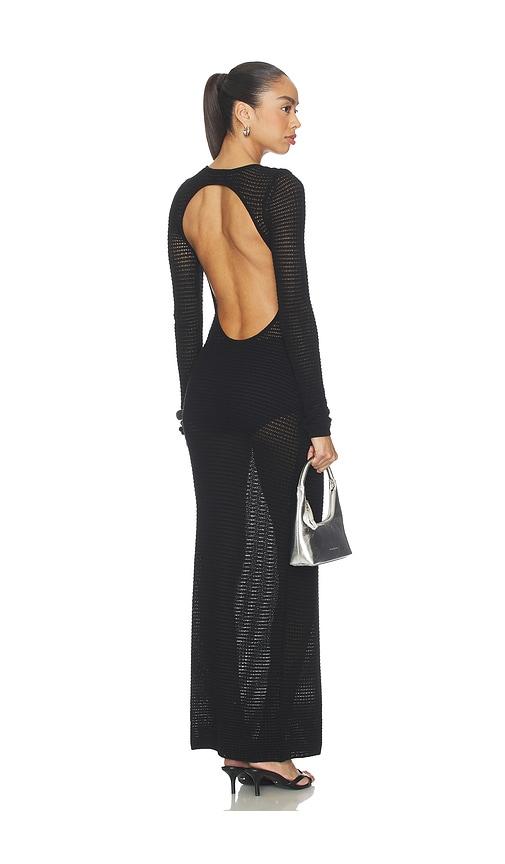 Lovers and Friends x Ivana Ramirez Evette Knit Maxi Dress in Black by LOVERS&FRIENDS