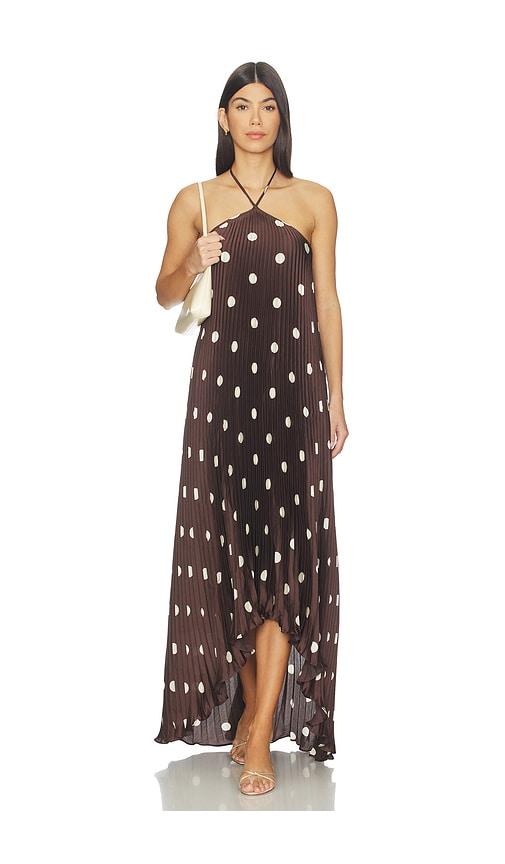 Lovers and Friends x Ivana Ramirez Kiki Maxi in Brown by LOVERS&FRIENDS
