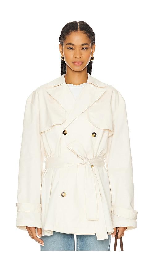 Lovers and Friends x Maggie MacDonald Sydney Jacket in Cream by LOVERS&FRIENDS