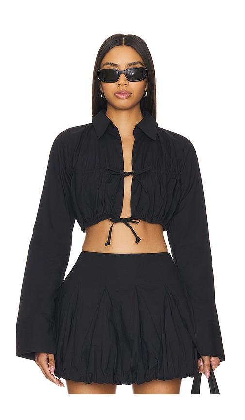 Lovers and Friends x Maggie MacDonald Valerie Top in Black by LOVERS&FRIENDS