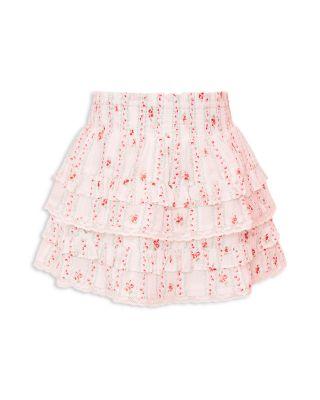 Girls' Billie Tiered Skirt - Big Kid by LOVESHACKFANCY