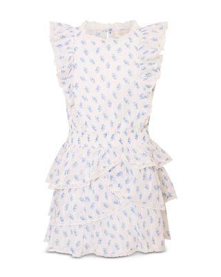 Girls' Decker Printed Tiered Dress - Big Kid by LOVESHACKFANCY