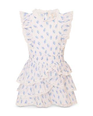 Girls' Decker Printed Tiered Dress - Little Kid by LOVESHACKFANCY