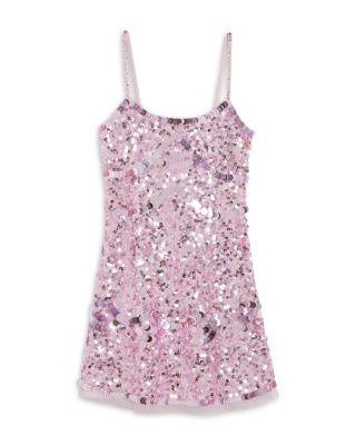 Girls' Liria Sequined Sleeveless Dress - Big Kid by LOVESHACKFANCY