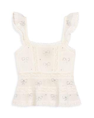 Girls' Melsy Top - Little Kid by LOVESHACKFANCY