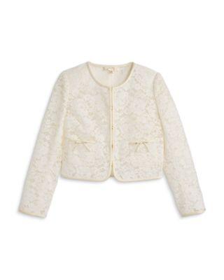 Girls' Mini Junetta Jacket - Big Kid by LOVESHACKFANCY