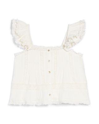 Girls' Norabel Top - Big Kid by LOVESHACKFANCY