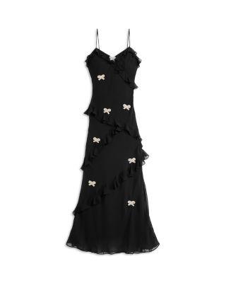 Girls' Rialto Embellished Dress - Big Kid by LOVESHACKFANCY Girls' Rialto Embellished Dress - Big Kid by LOVESHACKFANCY