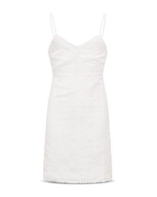 Girls' Virelai Linen Sleeveless Dress - Big Kid by LOVESHACKFANCY