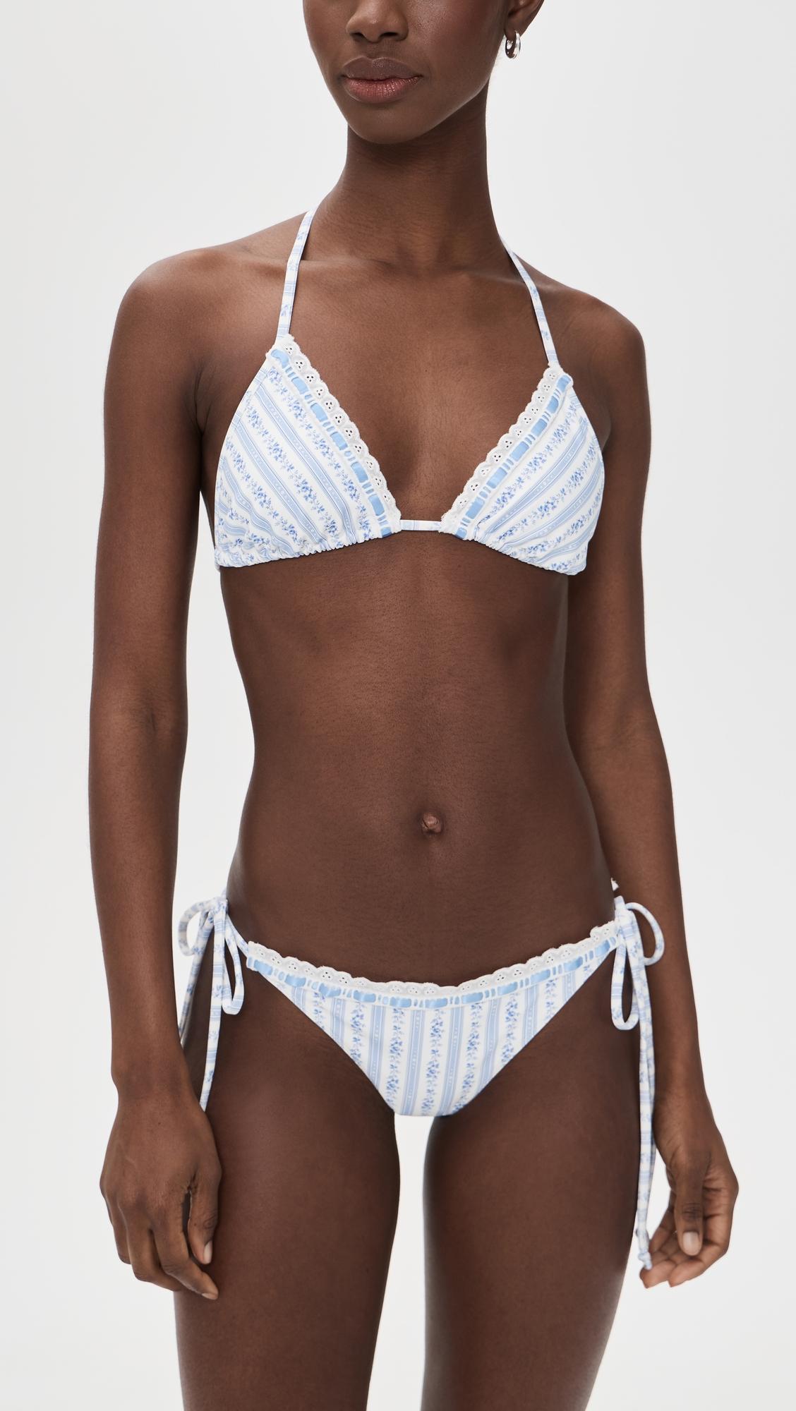 Harbor Bikini Set by LOVESHACKFANCY