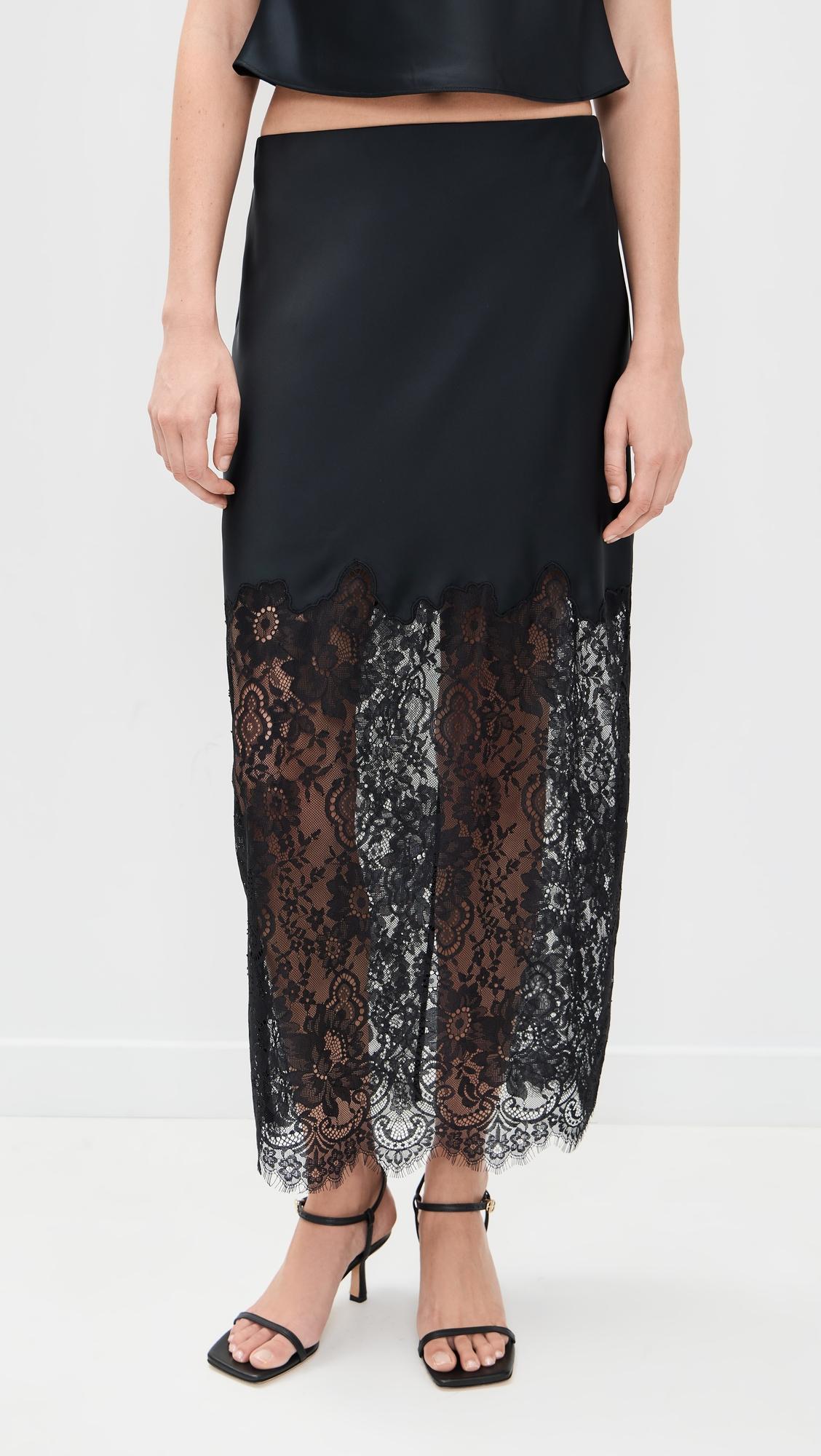 Ilene Skirt by LOVESHACKFANCY