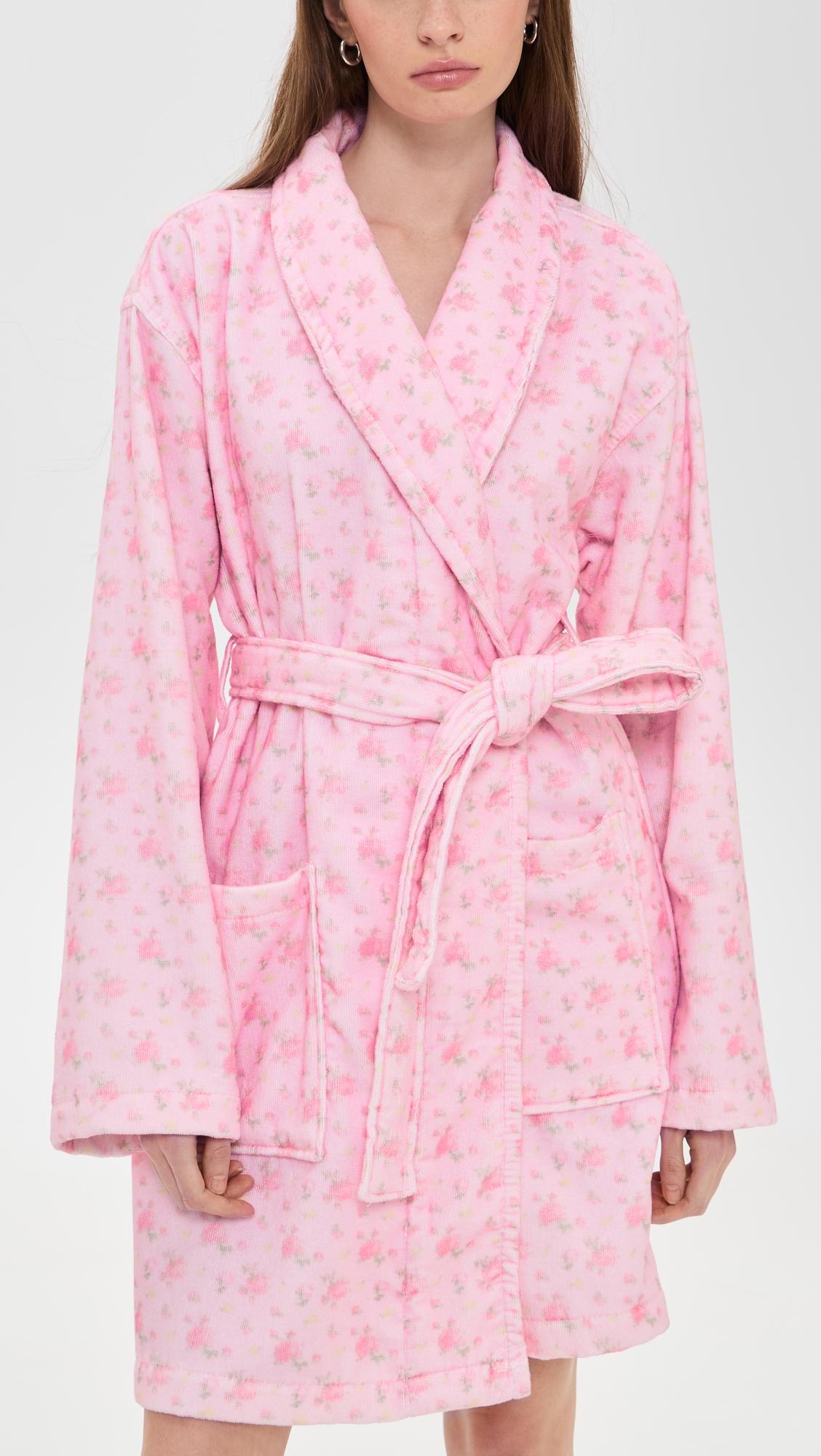 Indie Cotton Bath Robe by LOVESHACKFANCY