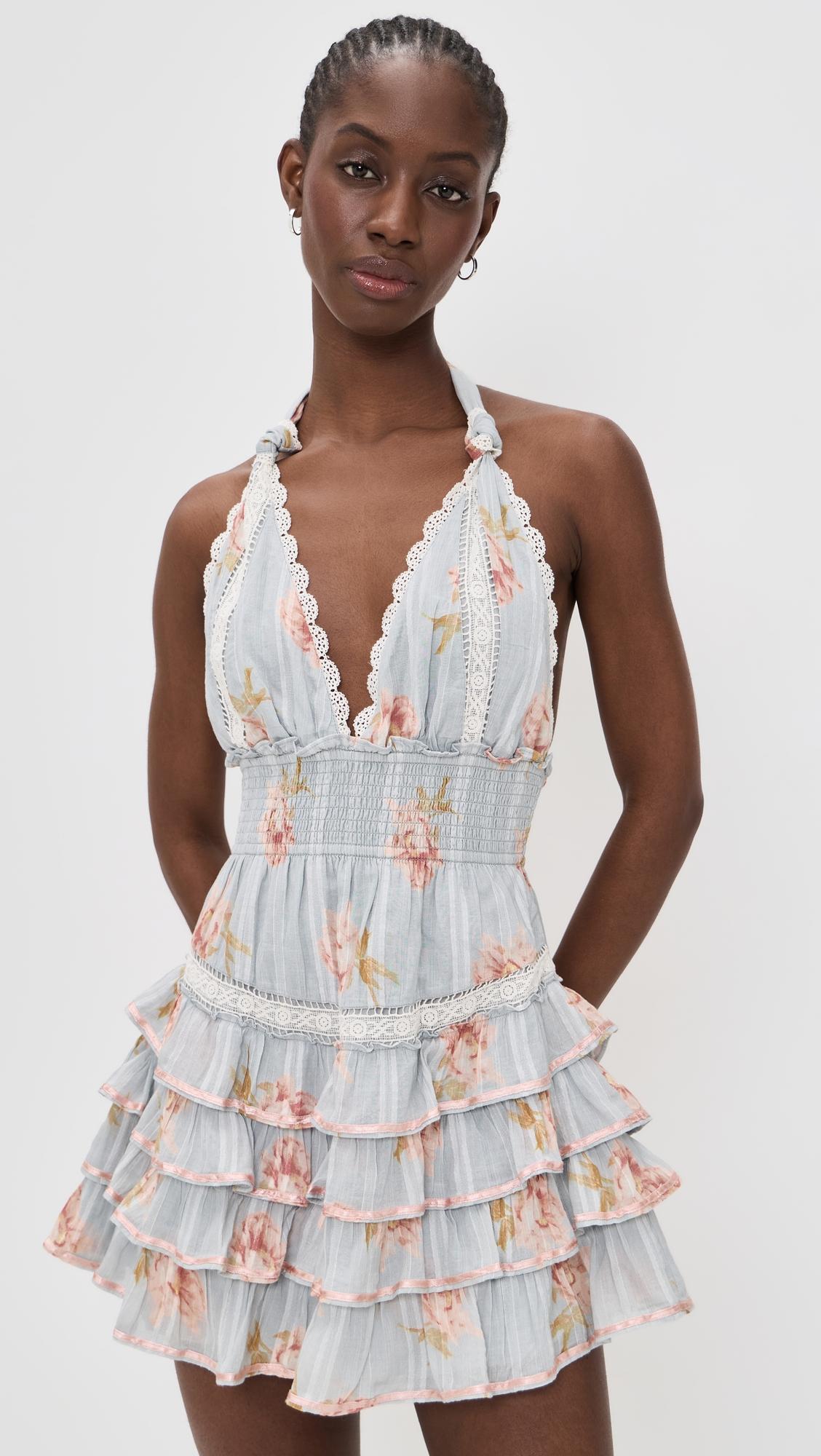 Kerch Mini Dress by LOVESHACKFANCY