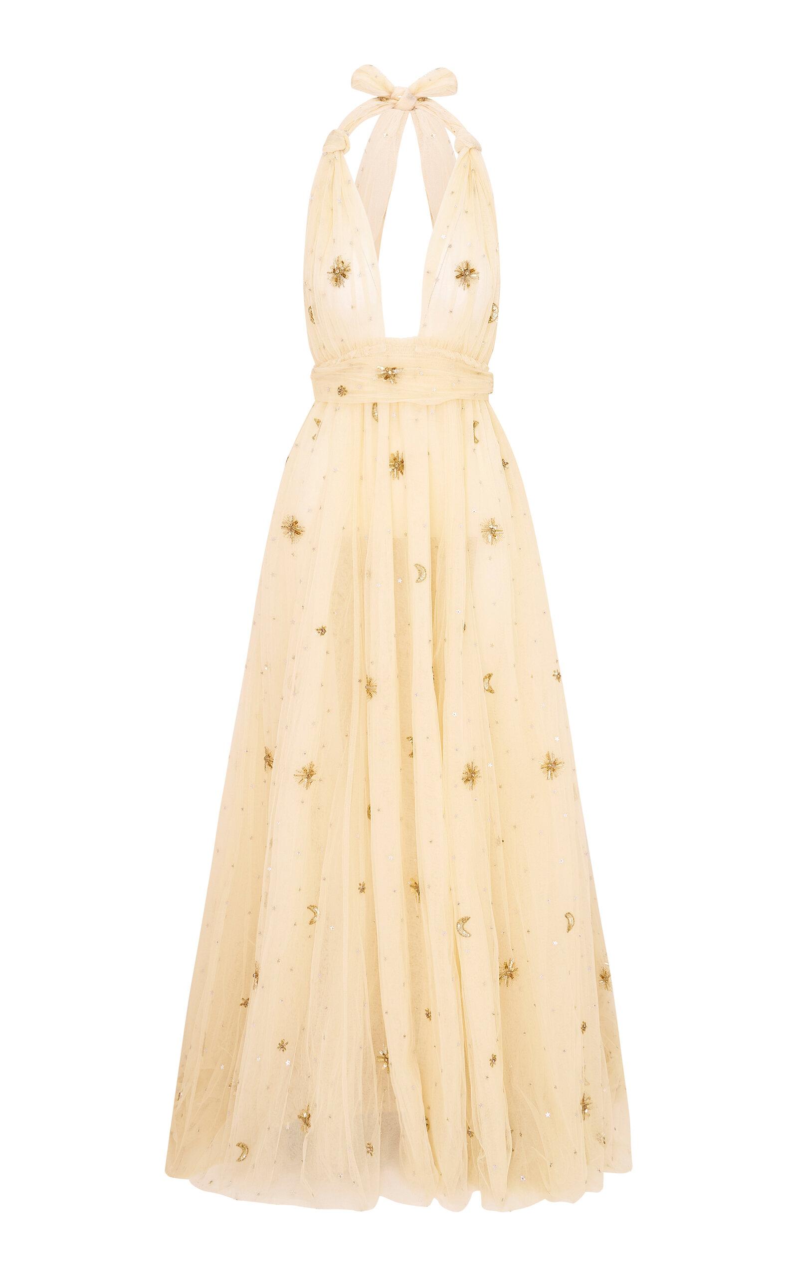 LoveShackFancy Eldora Tulle Maxi Dress - Moda Operandi by LOVESHACKFANCY