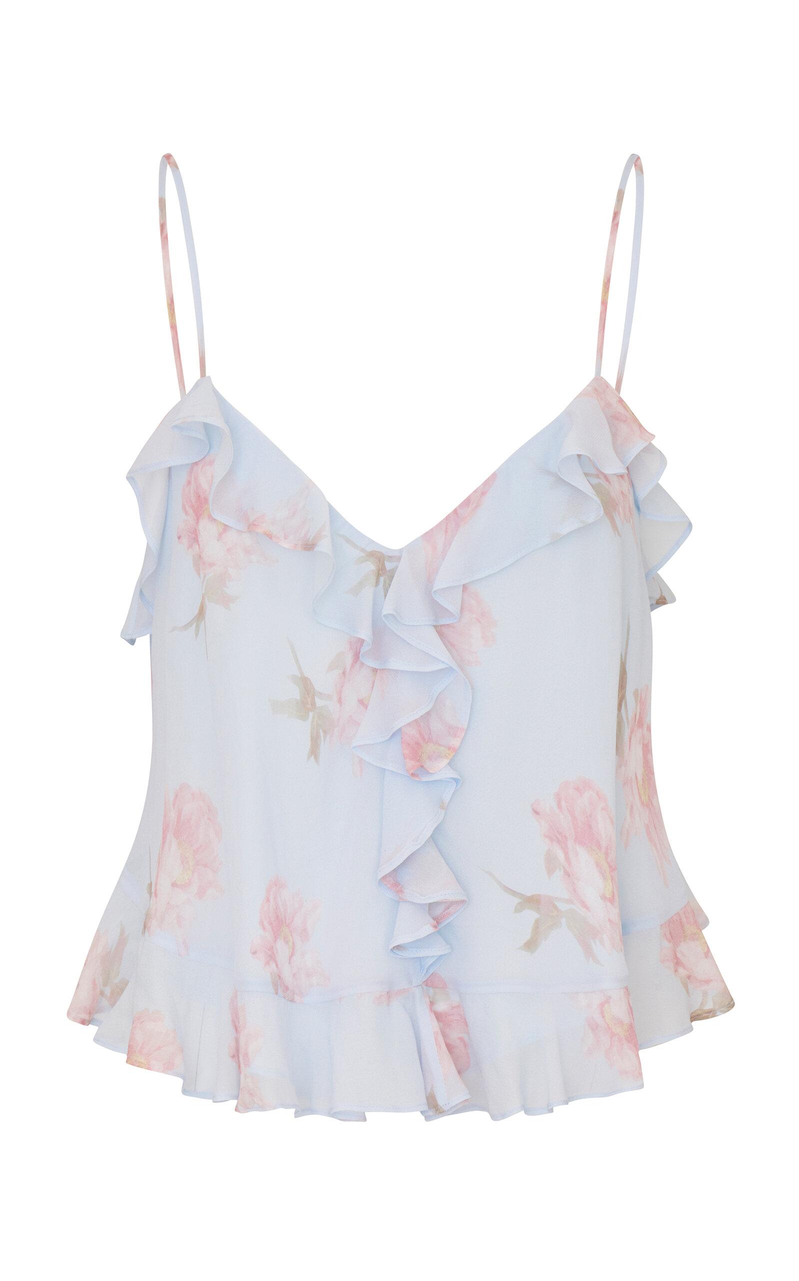 LoveShackFancy Tal Ruffled Tank Top - Moda Operandi by LOVESHACKFANCY