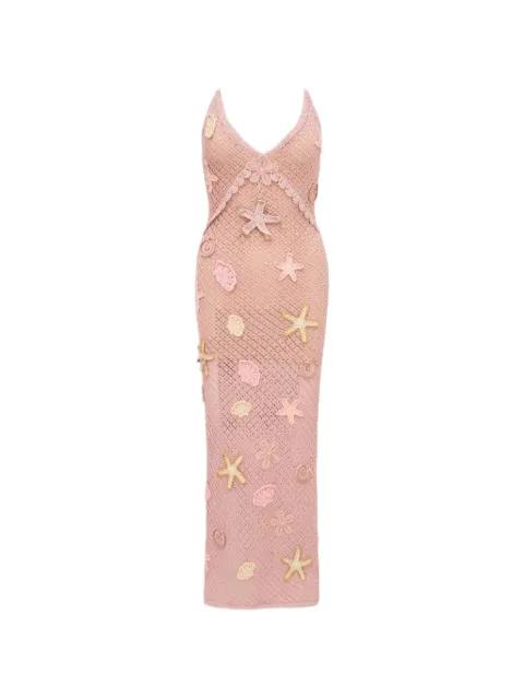 Macie maxi dress by LOVESHACKFANCY