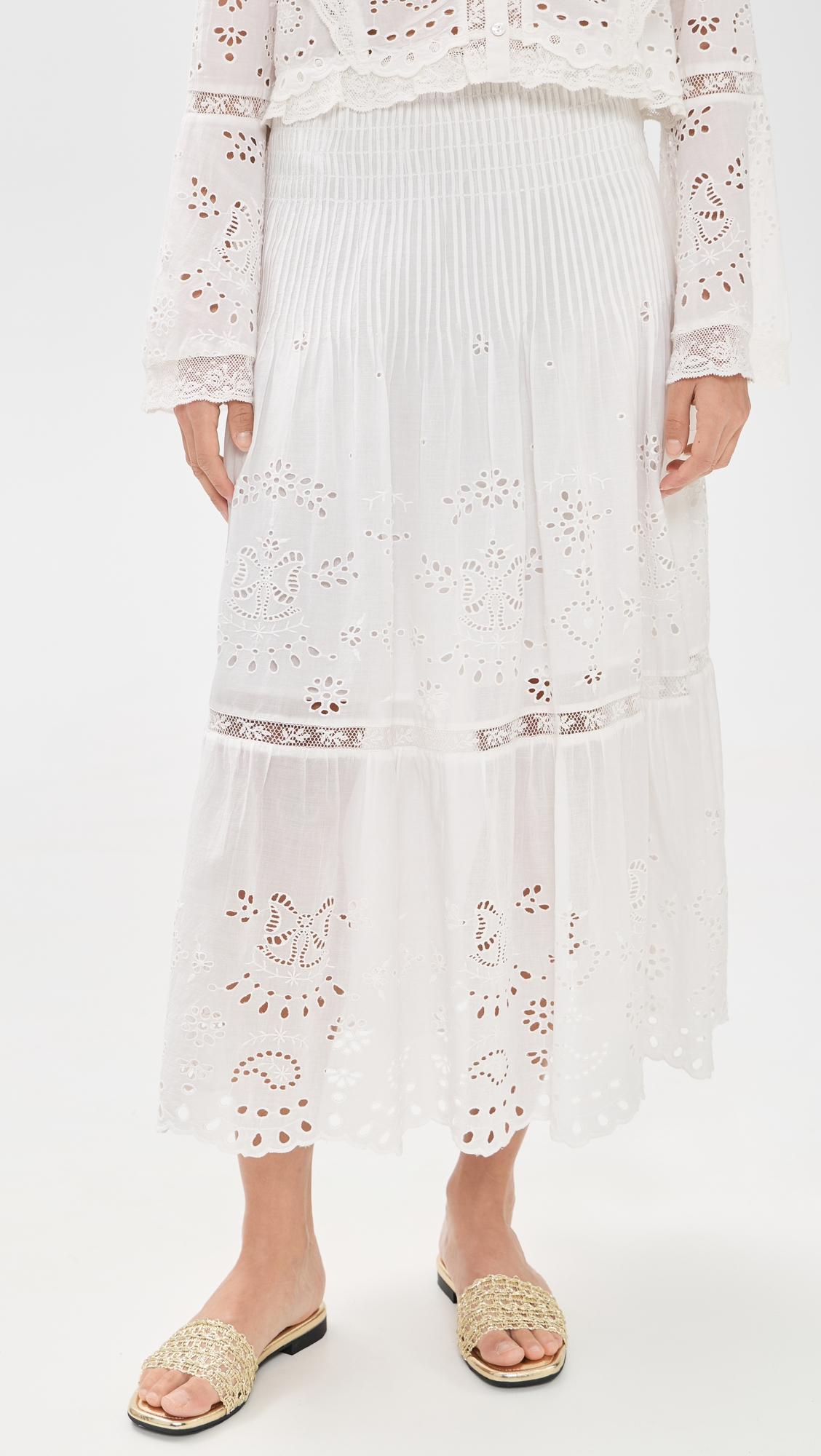 Mallow Skirt by LOVESHACKFANCY