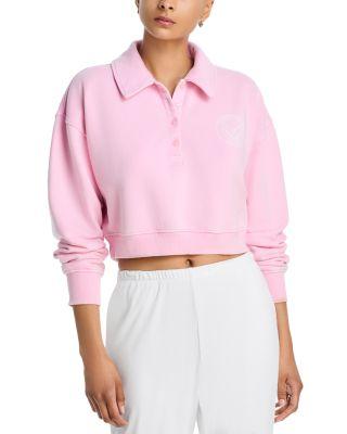 Menzelle Polo Sweatshirt by LOVESHACKFANCY