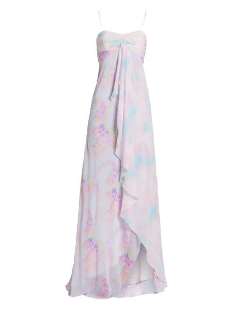 Miu floral-print maxi dress by LOVESHACKFANCY