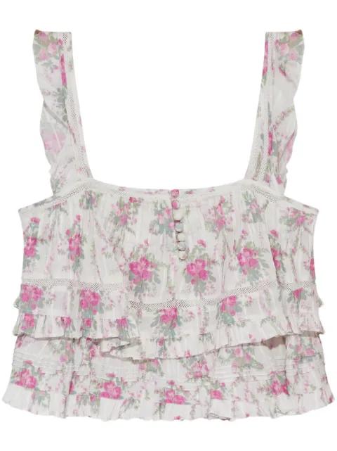 Novalee top by LOVESHACKFANCY