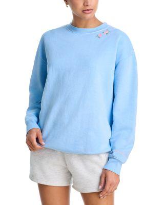 Palo Pullover Sweatshirt by LOVESHACKFANCY