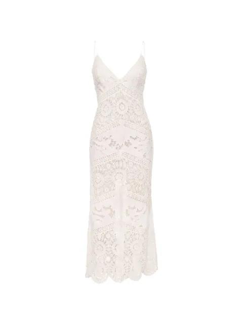 Revoires crochet dress by LOVESHACKFANCY