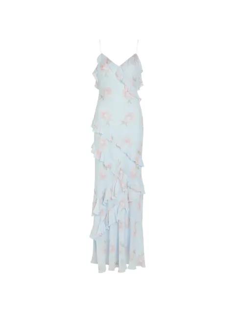 Rialto floral-pattern maxi dress by LOVESHACKFANCY