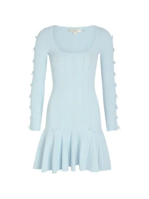 Seychelle ribbed mini dress by LOVESHACKFANCY