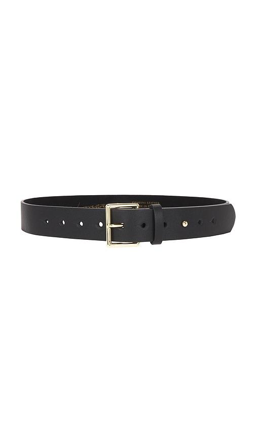 Lovestrength Laurent Belt in Black by LOVESTRENGTH