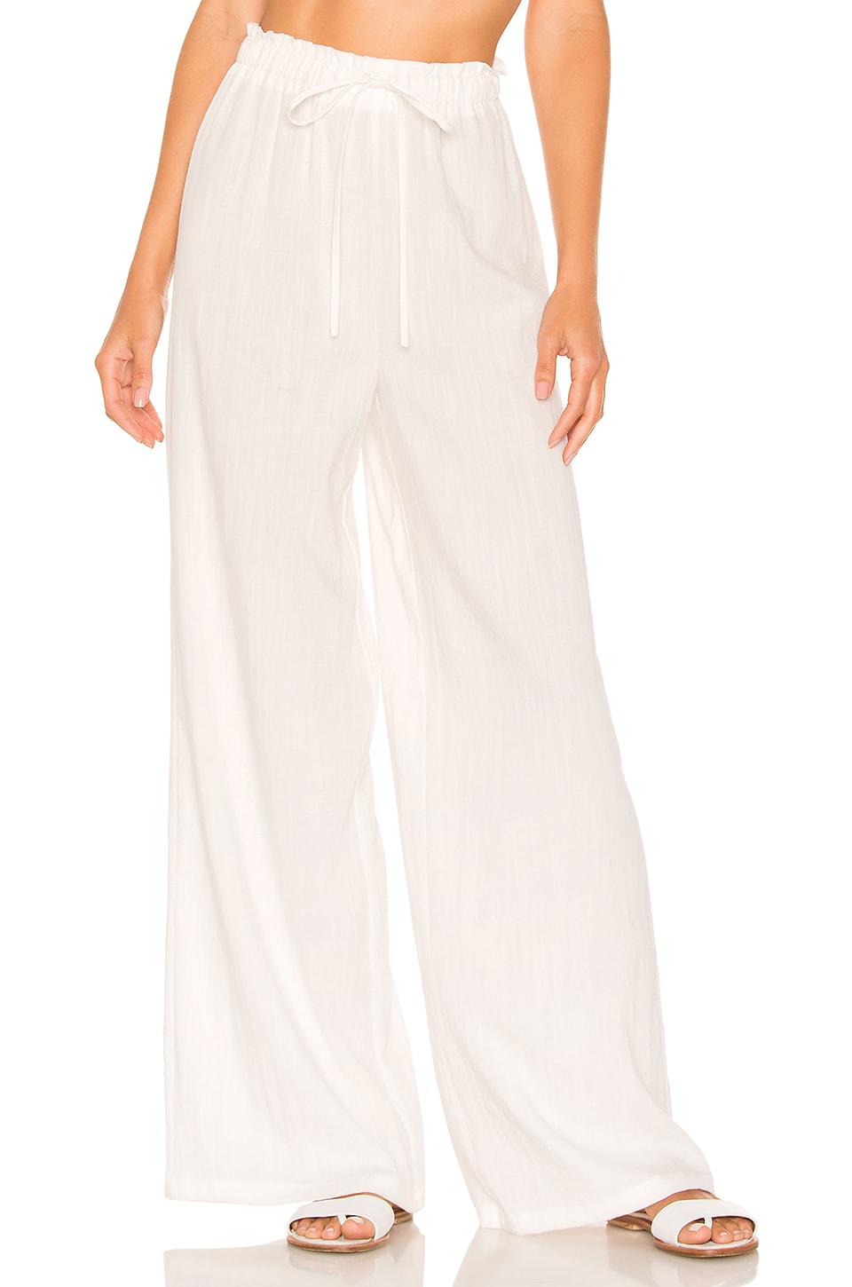 lovewave Kaya Pants in White by LOVEWAVE