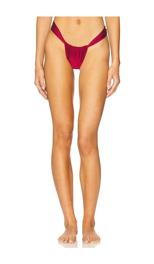 lovewave The Helena Bottom in Burgundy by LOVEWAVE