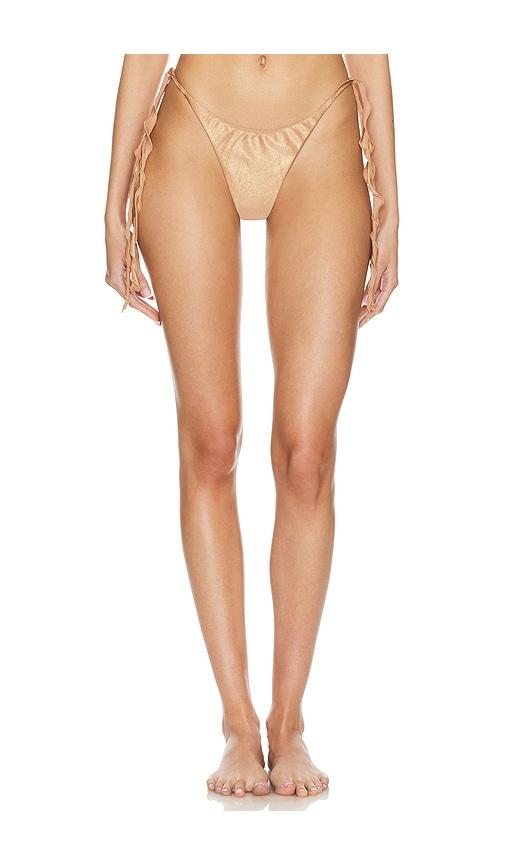lovewave The Pacha Bottom in Metallic Bronze by LOVEWAVE