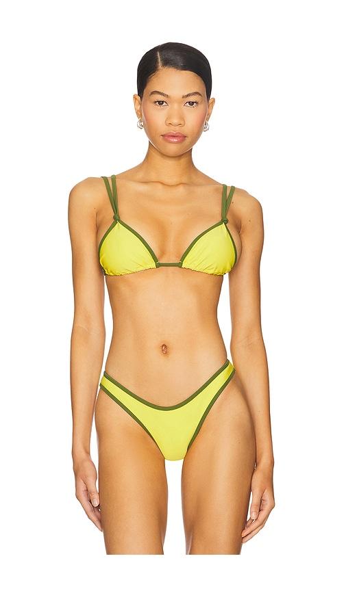 lovewave The Rielle Top in Yellow by LOVEWAVE
