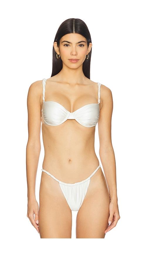 lovewave The Rowena Top in Ivory by LOVEWAVE