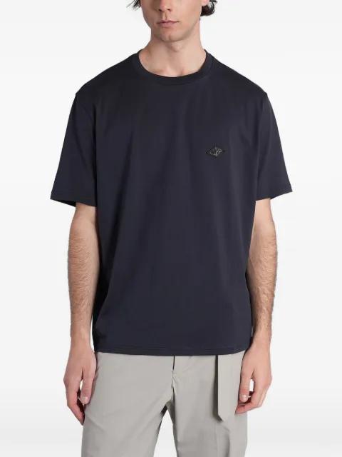 B240 logo-patch T-shirt by LOW BRAND