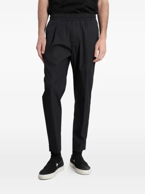 Tokyo pleated elasticated-waist trousers by LOW BRAND