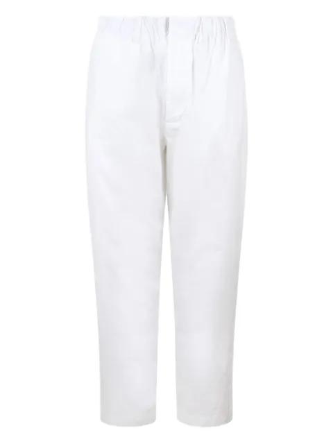 cotton straight-leg trousers by LOW BRAND